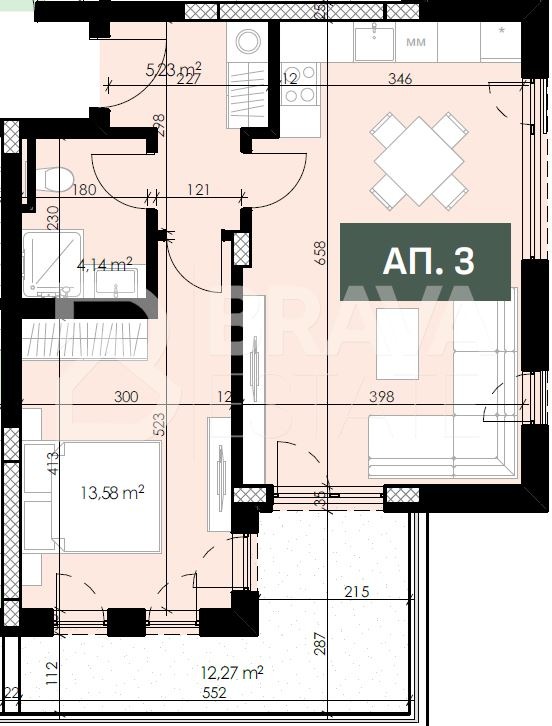 Продава 2-СТАЕН, гр. Пловдив, Отдих и култура, снимка 12 - Апартаменти - 53502543