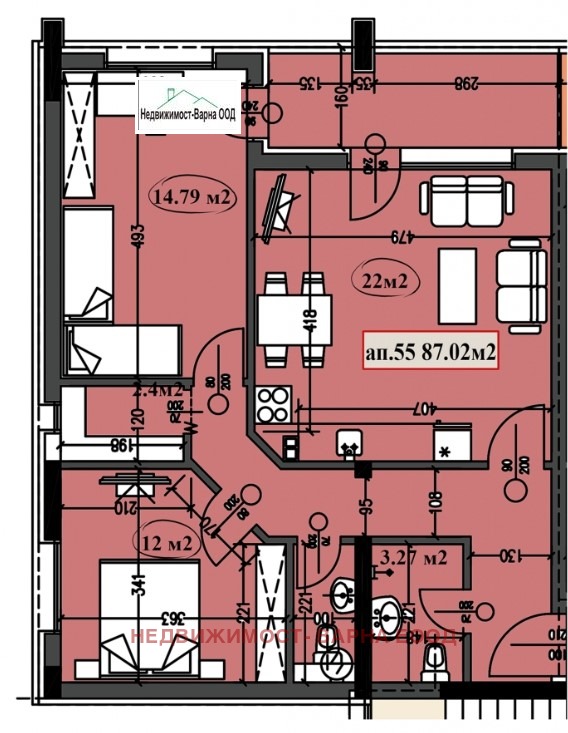 Продава 3-СТАЕН, гр. Варна, Владислав Варненчик 2, снимка 1 - Aпартаменти - 47410506