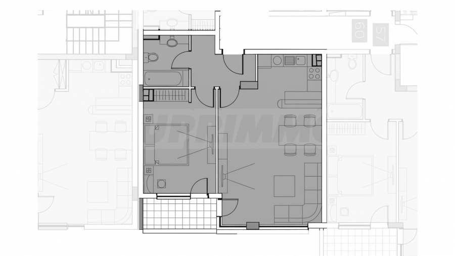 Продава 2-СТАЕН, гр. София, Симеоново, снимка 2 - Апартаменти - 54206347