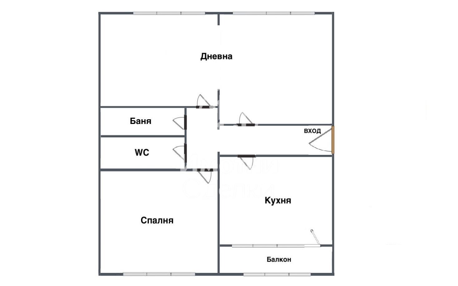 Продава 3-СТАЕН, гр. София, Медицинска академия, снимка 10 - Апартаменти - 54939145