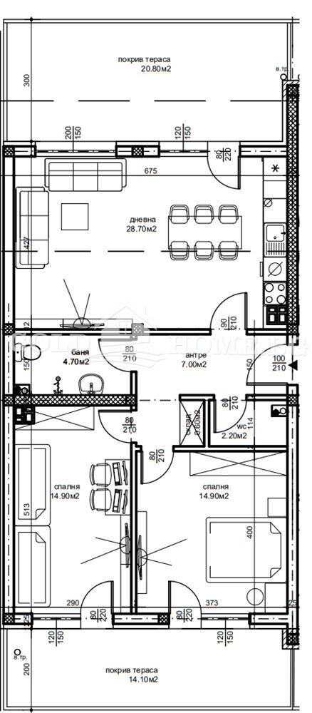Продава 3-СТАЕН, гр. Пловдив, Беломорски, снимка 6 - Апартаменти - 54289575