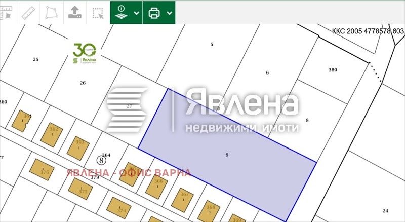 Продава ПАРЦЕЛ, с. Приселци, област Варна, снимка 1 - Парцели - 47347764