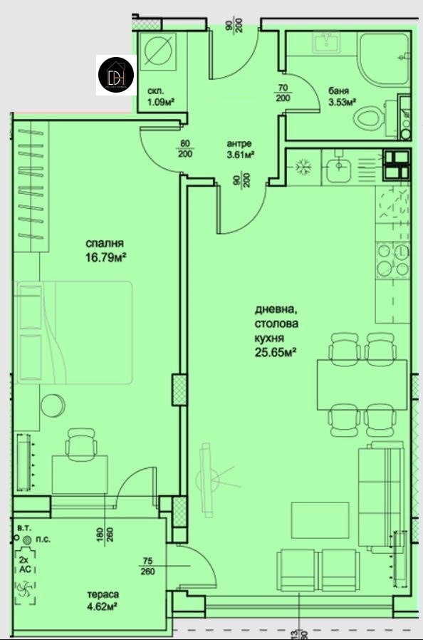 Продава 2-СТАЕН, гр. Пловдив, Христо Смирненски, снимка 9 - Aпартаменти - 49180192