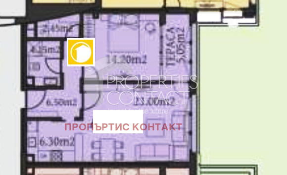 Продава 2-СТАЕН, гр. Бургас, Център, снимка 2 - Апартаменти - 53766568