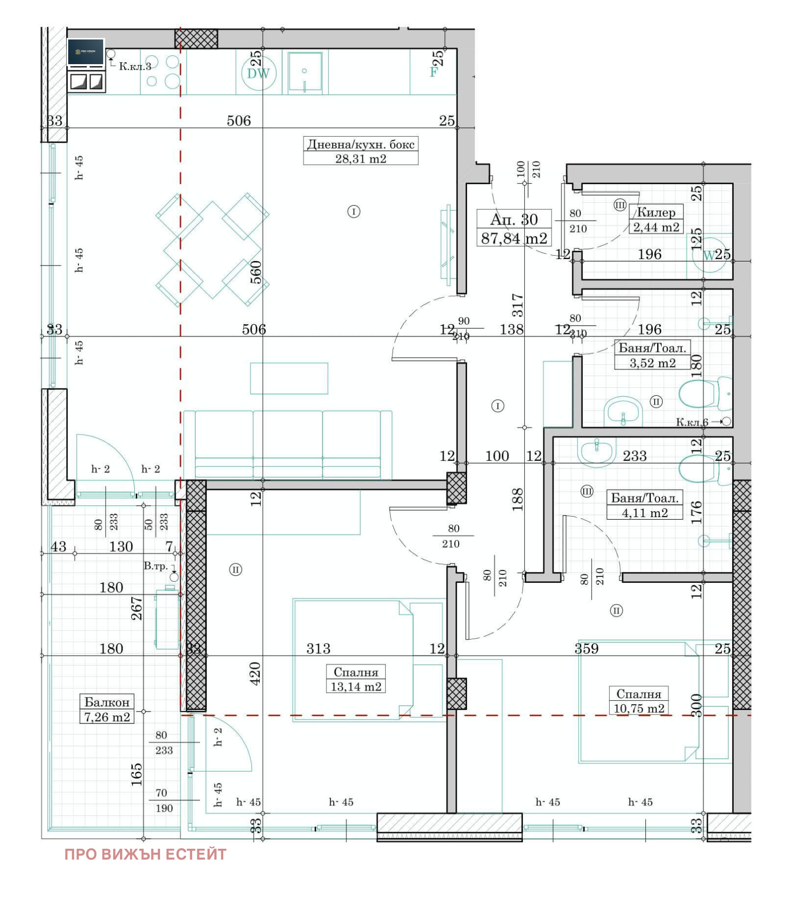 Продава 3-СТАЕН, гр. Варна, Левски 2, снимка 2 - Апартаменти - 54694343