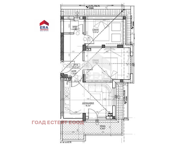 Продава 3-СТАЕН, гр. София, Горна баня, снимка 7 - Aпартаменти - 47563872