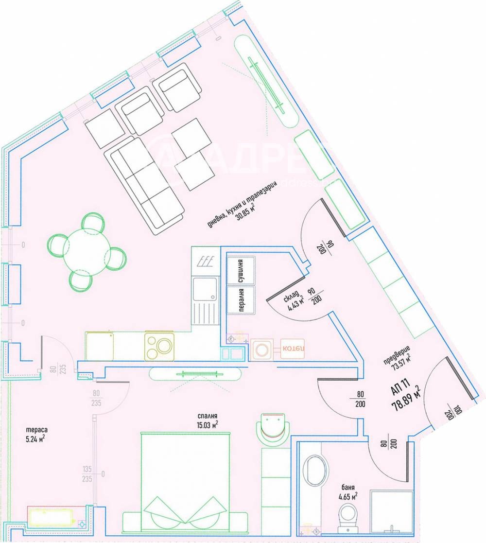 Продава 2-СТАЕН, гр. София, Малинова долина, снимка 4 - Апартаменти - 54352571