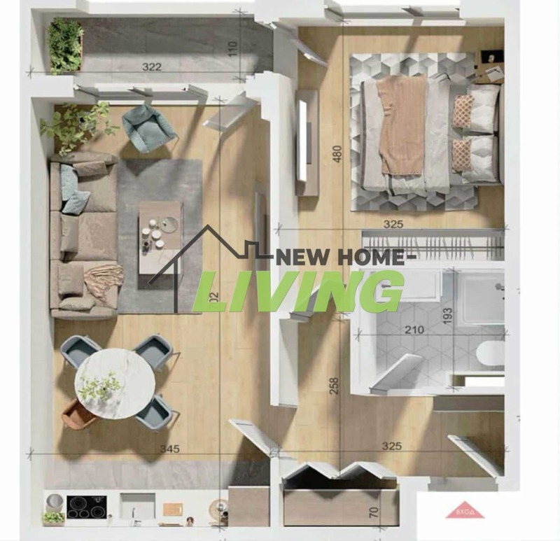 Продава 2-СТАЕН, гр. Пловдив, Тракия, снимка 10 - Апартаменти - 52378252