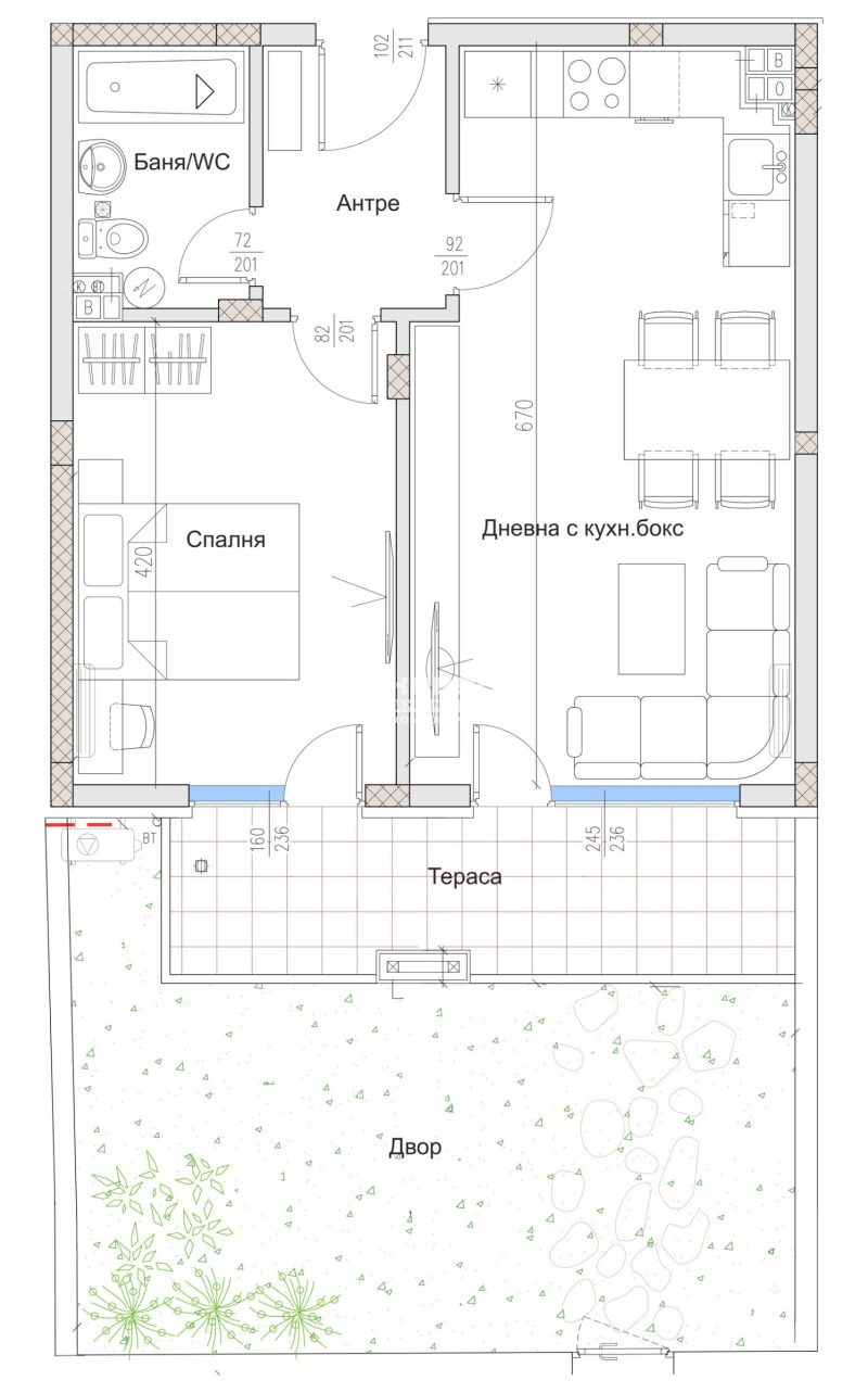 Продава 2-СТАЕН, гр. Пловдив, Център, снимка 4 - Апартаменти - 52559646