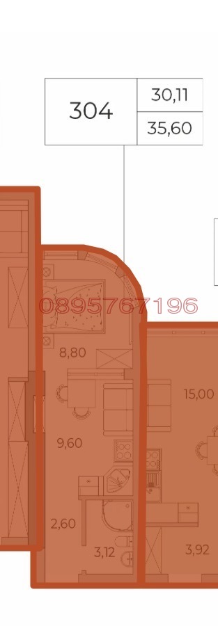 Продава 2-СТАЕН, гр. Варна, м-т Ален мак, снимка 9 - Апартаменти - 54487161