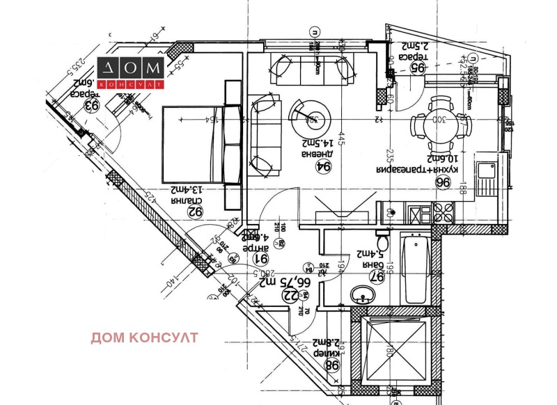 Продава  2-стаен град София , Кръстова вада , 80 кв.м | 94905927 - изображение [14]