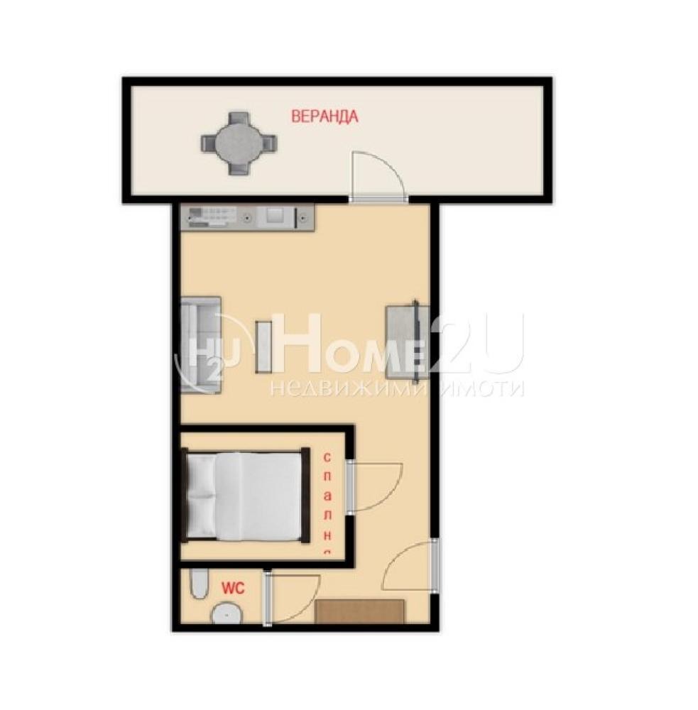 Продава 1-СТАЕН, с. Равда, област Бургас, снимка 8 - Апартаменти - 55257713