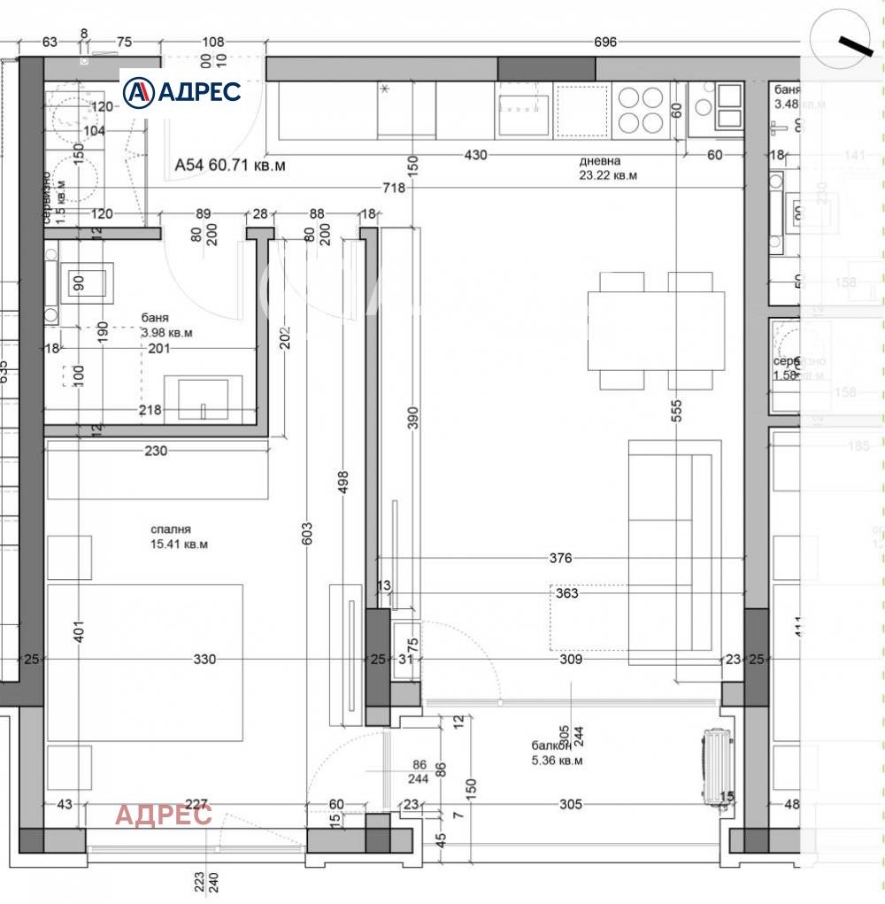Продава 2-СТАЕН, гр. Варна, Аспарухово, снимка 4 - Апартаменти - 53902716