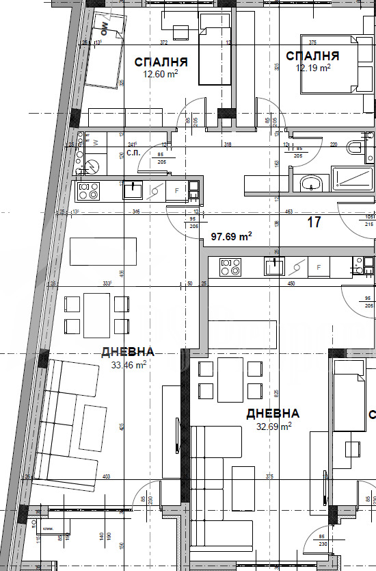 Eladó  2 hálószobás Stara Zagora , Zseleznik - centar , 123 négyzetméter | 16700090 - kép [2]