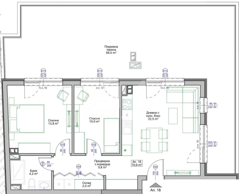 Продава  3-стаен област Бургас , гр. Поморие , 144 кв.м | 11656760 - изображение [2]