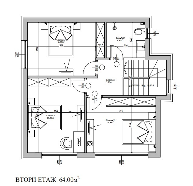 Продава КЪЩА, гр. Варна, к.к. Чайка, снимка 8 - Къщи - 48305086