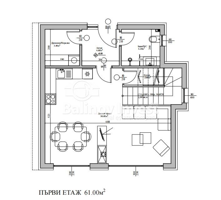 Eladó  Ház Varna , k.k. Csajka , 125 négyzetméter | 82951451 - kép [7]