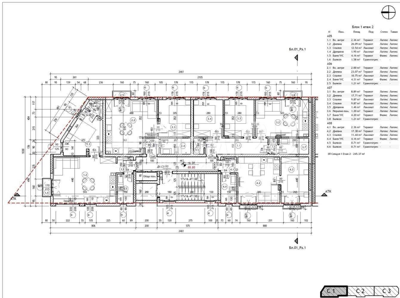 Продава 2-СТАЕН, гр. Варна, Кайсиева градина, снимка 3 - Апартаменти - 53677313