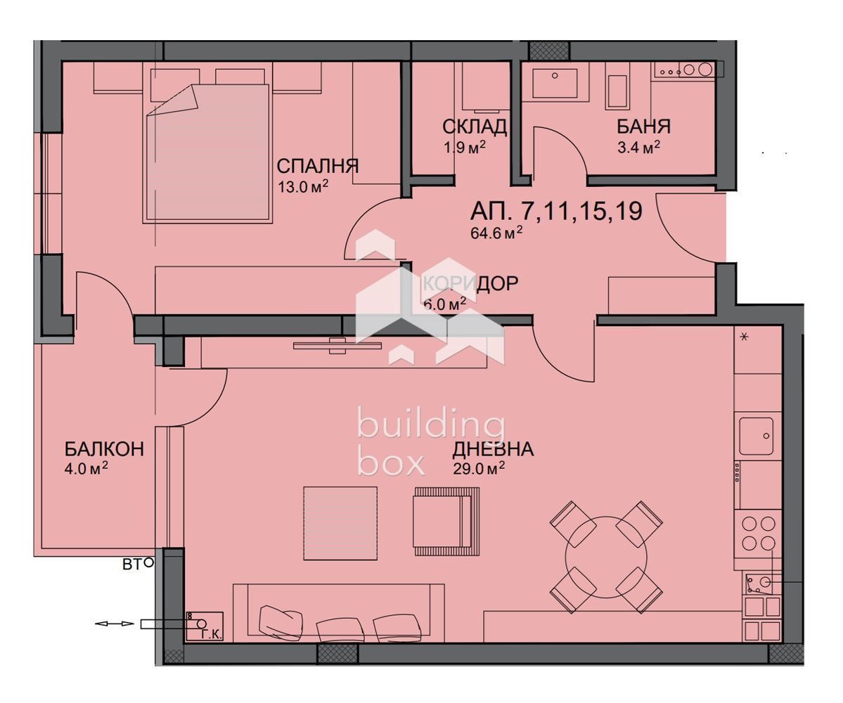Продава 2-СТАЕН, гр. София, Малинова долина, снимка 3 - Апартаменти - 53814813