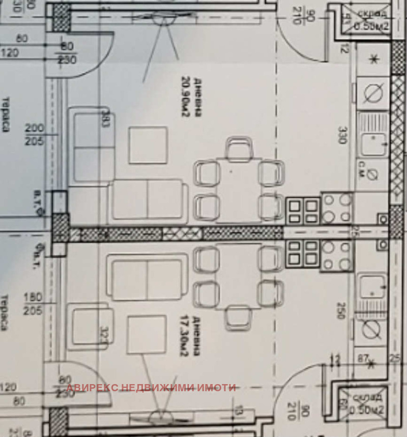 De vânzare  1 dormitor Plovdiv , Traciia , 56 mp | 59529994 - imagine [2]