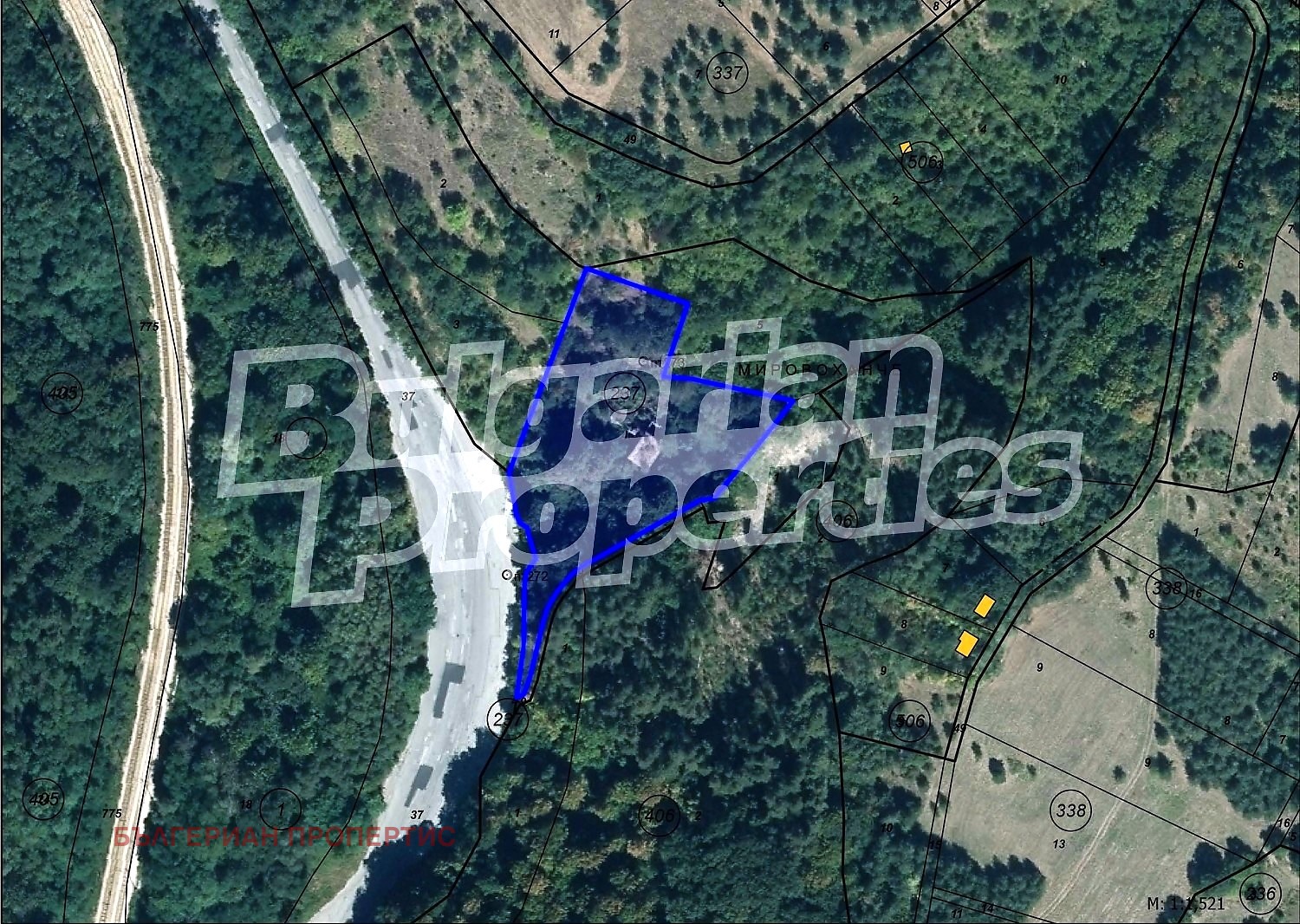 Продава ПАРЦЕЛ, с. Мирово, област София област, снимка 3 - Парцели - 54603773