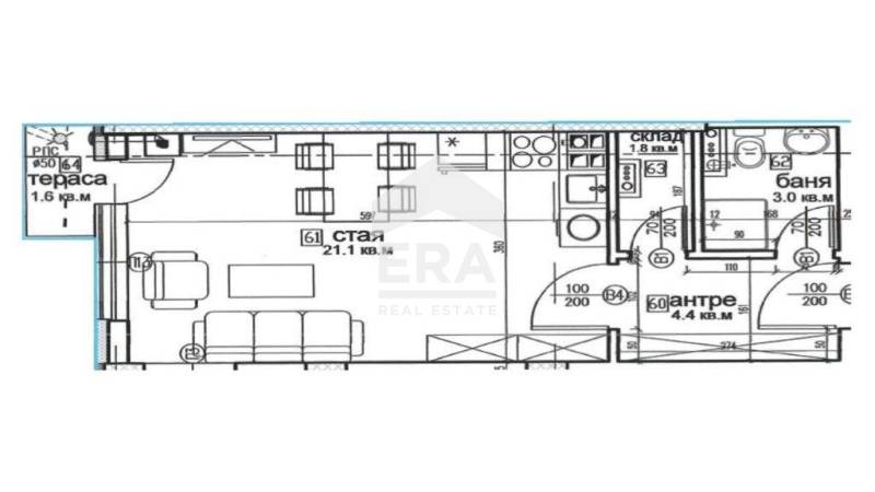 À vendre  Studio Sofia , Vitocha , 37 m² | 93331504 - image [3]