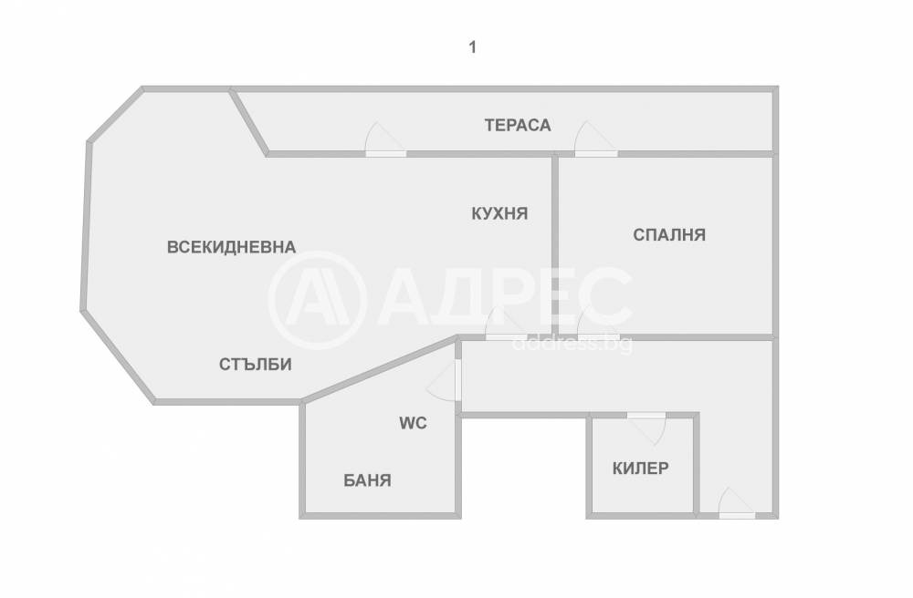 Продава 3-СТАЕН, гр. Варна, Окръжна болница-Генерали, снимка 4 - Апартаменти - 54503223