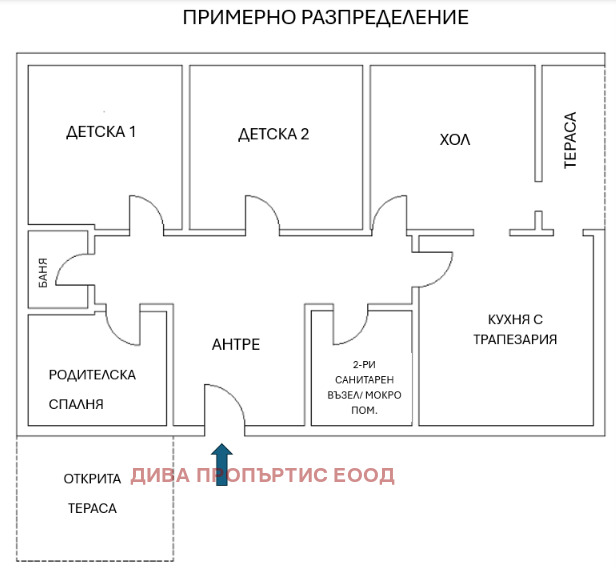 Продава ЕТАЖ ОТ КЪЩА, гр. Самоков, област София област, снимка 12 - Етаж от къща - 55136853