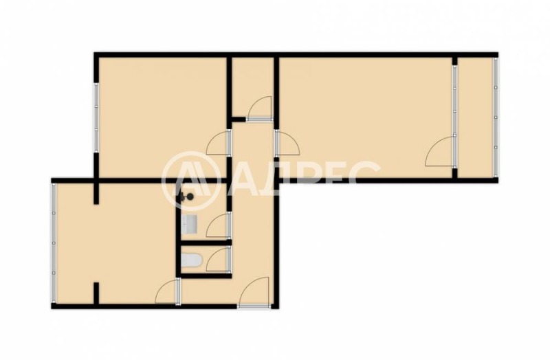 In vendita  1 camera da letto Sofia , Zapaden park , 57 mq | 58107249 - Immagine [3]