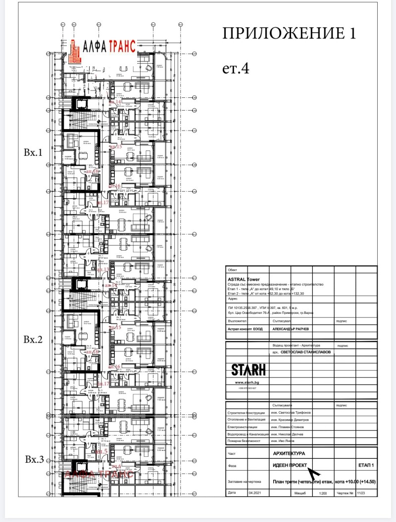 Продава  3-стаен град Варна , Окръжна болница-Генерали , 120 кв.м | 68322215 - изображение [2]