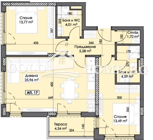 Продава  3-стаен град Пловдив , Тракия , 112 кв.м | 78238365 - изображение [8]