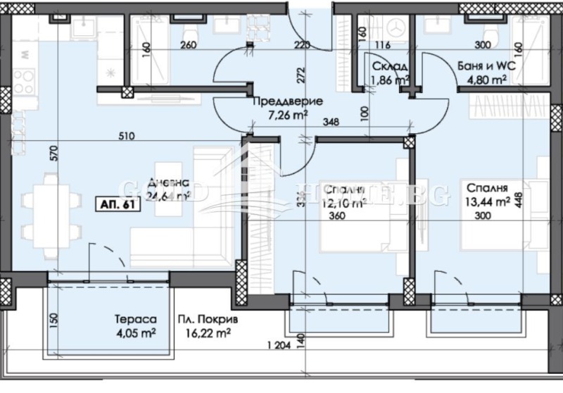 Продава  3-стаен град Пловдив , Тракия , 112 кв.м | 78238365 - изображение [13]