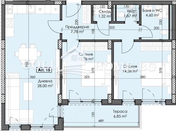 Продава  3-стаен град Пловдив , Тракия , 112 кв.м | 78238365 - изображение [4]