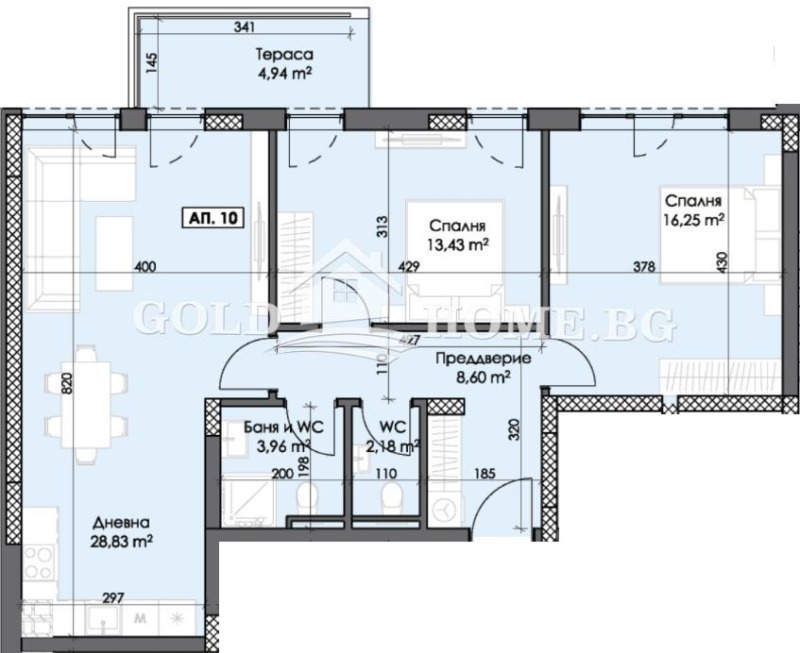 Продава  3-стаен град Пловдив , Тракия , 112 кв.м | 78238365 - изображение [12]