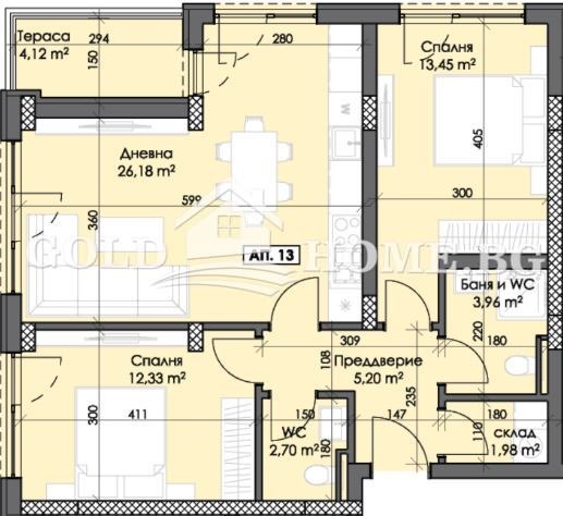 Продава  3-стаен град Пловдив , Тракия , 112 кв.м | 78238365 - изображение [6]