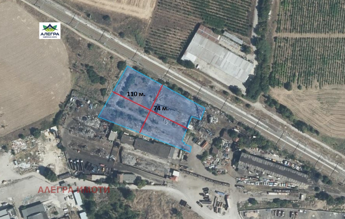 Продава ПАРЦЕЛ, гр. Пазарджик, Промишлена зона, снимка 3 - Парцели - 54675680