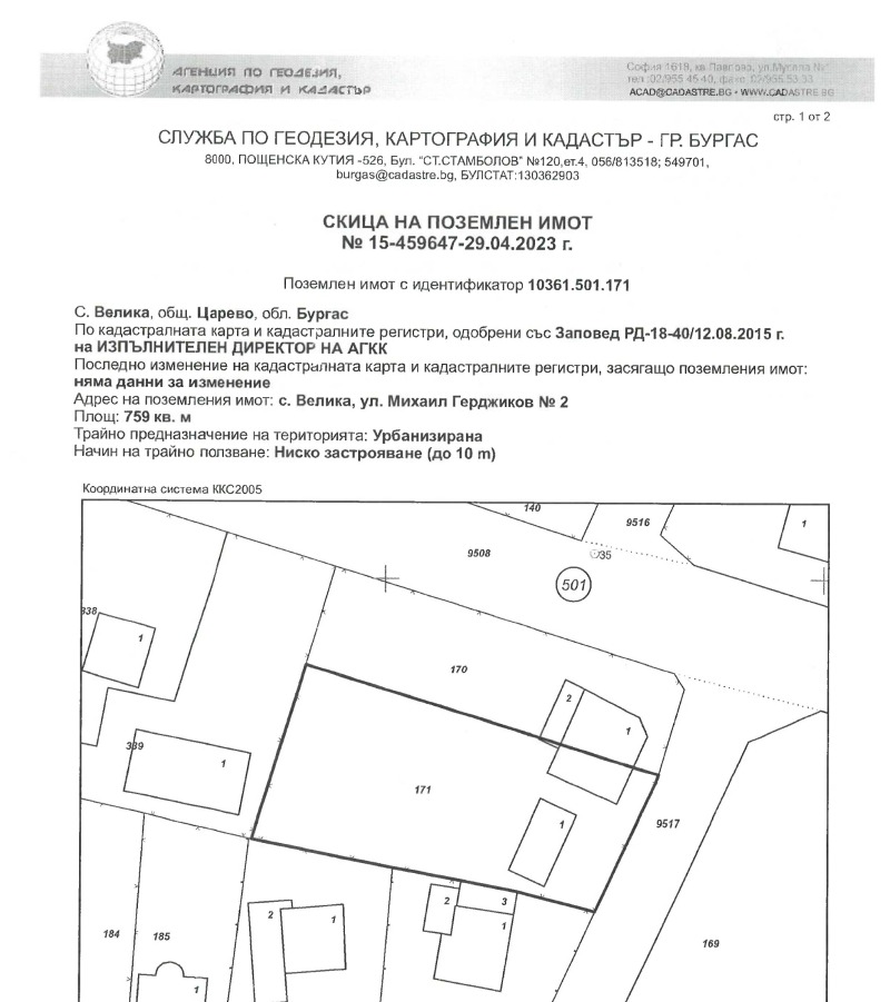Продава КЪЩА, с. Велика, област Бургас, снимка 4 - Къщи - 52780342