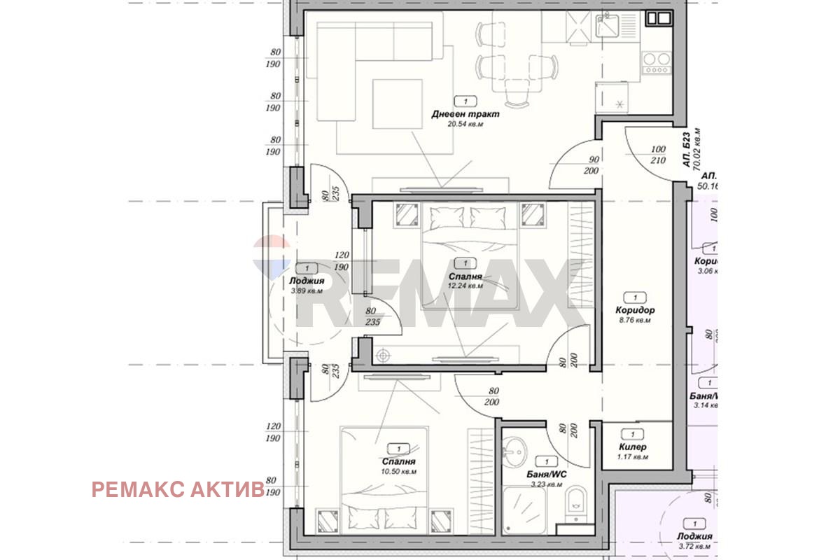 Продава 3-СТАЕН, гр. Варна, Възраждане 3, снимка 2 - Апартаменти - 54816852