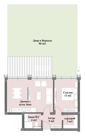 2-стаен град Пловдив, Западен 2