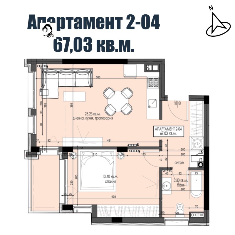 Продава  2-стаен област Пазарджик , гр. Велинград , 67 кв.м | 37103256 - изображение [2]