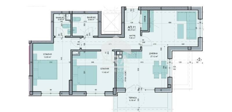 Продаја  2 спаваће собе Софија , Орландовци , 101 м2 | 37910682