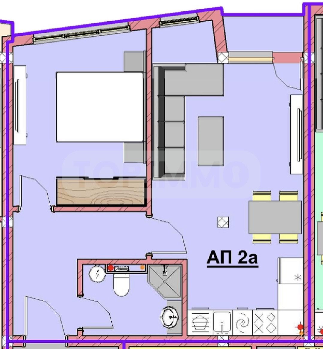 Продава 2-СТАЕН, гр. Балчик, област Добрич, снимка 10 - Апартаменти - 54212633