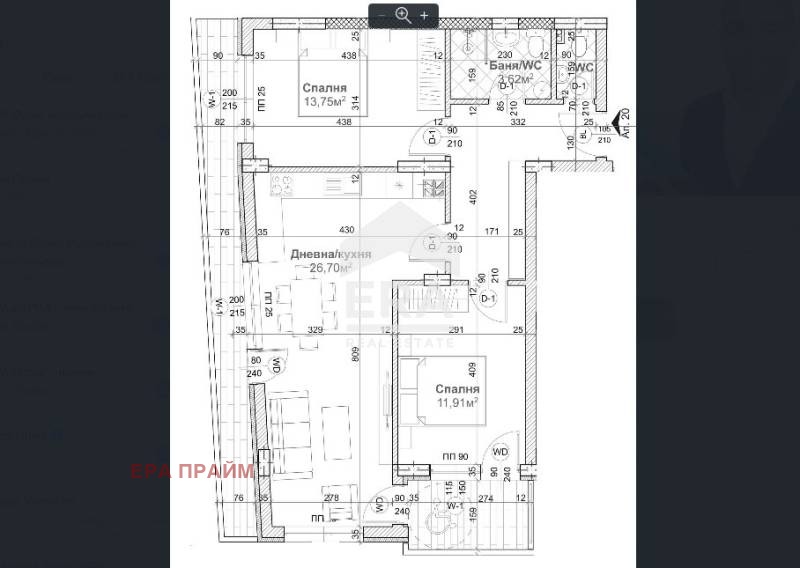 Продава 3-СТАЕН, гр. Варна, Левски 2, снимка 3 - Апартаменти - 55636506