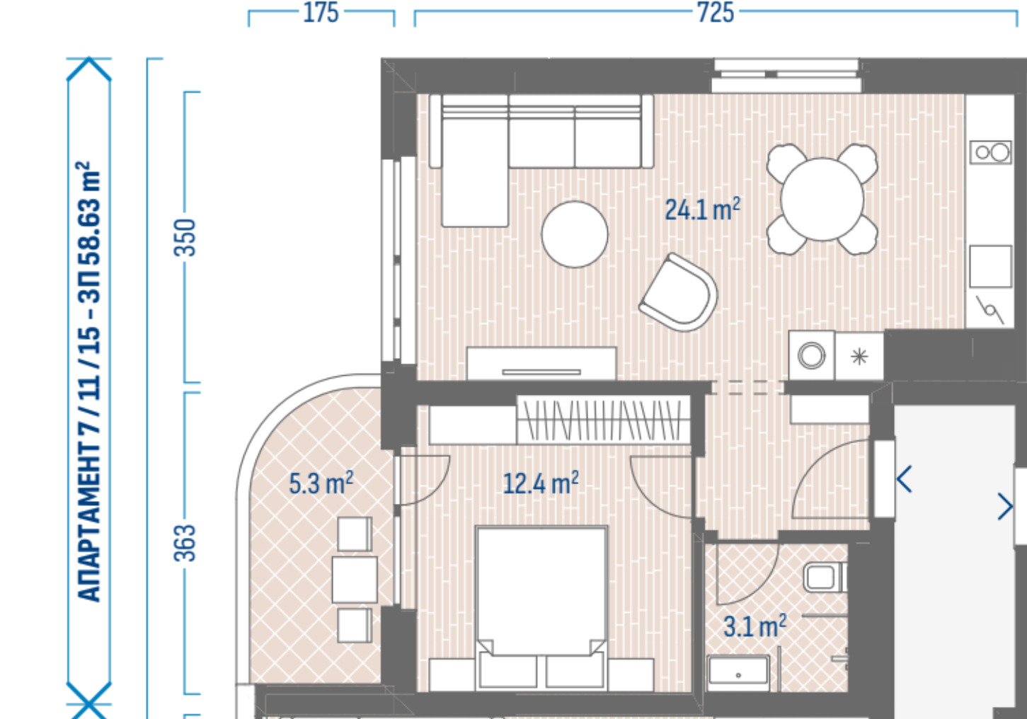 Продава 2-СТАЕН, гр. София, Овча купел 1, снимка 16 - Апартаменти - 54699530