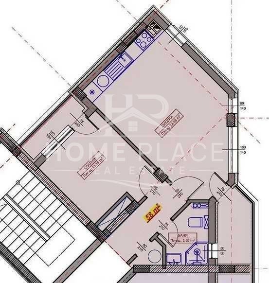 Продава 2-СТАЕН, гр. Варна, Възраждане 1