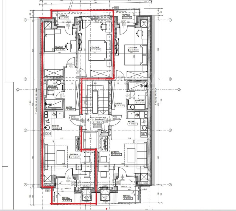 En venta  2 dormitorios Sofia , Oborishte , 117 metros cuadrados | 31940298 - imagen [4]