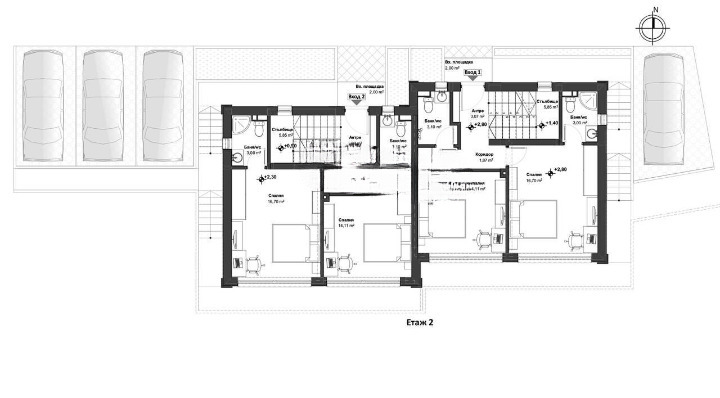 Продава КЪЩА, гр. Бургас, Ветрен, снимка 4 - Къщи - 52538117