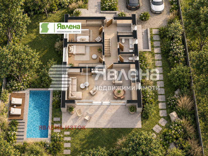 Продава КЪЩА, гр. София, с. Владая, снимка 5 - Къщи - 56088296