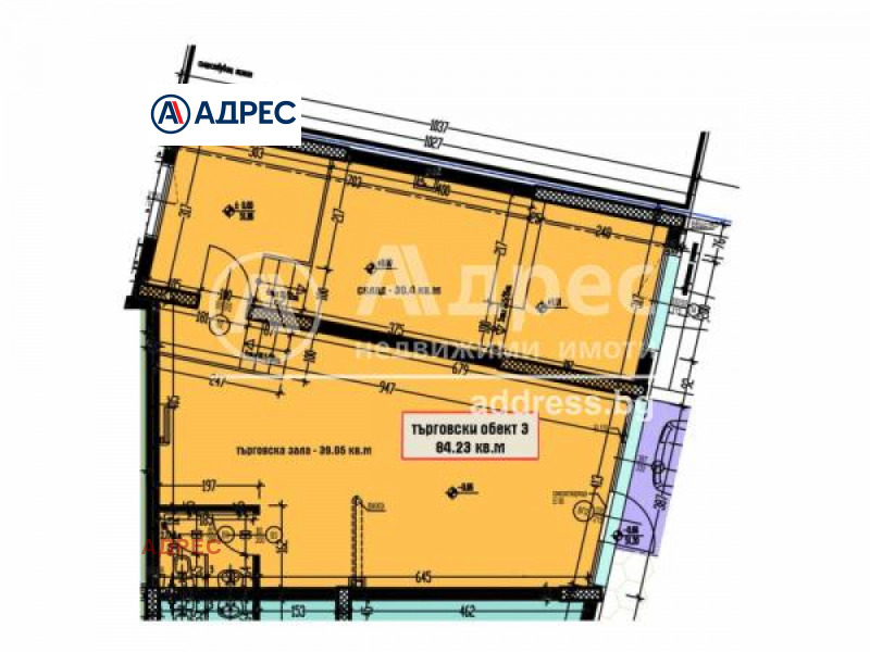 Продава  Магазин град Варна , Аспарухово , 94 кв.м | 85800520