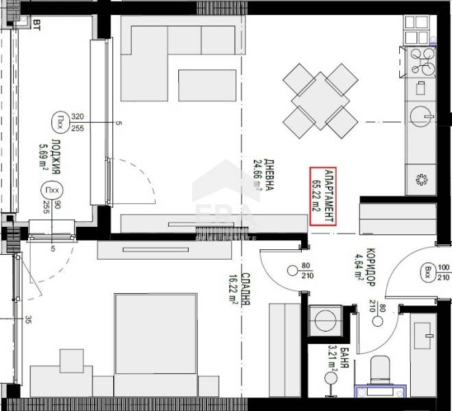 Eladó  1 hálószoba Sofia , Ljulin 7 , 75 négyzetméter | 86874613 - kép [4]